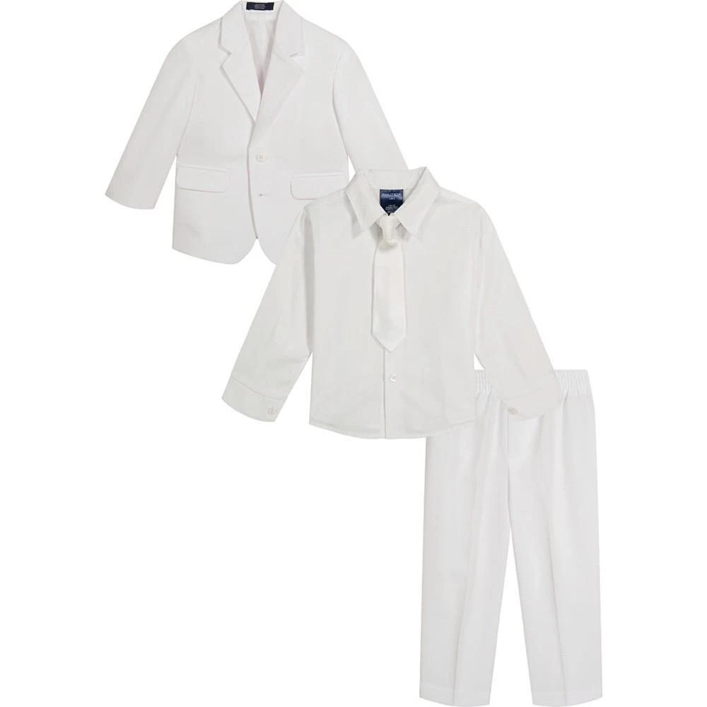 商品Nautica|Baby Boys Special Occasion 4 Piece White Suit,价格¥691,第2张图片详细描述