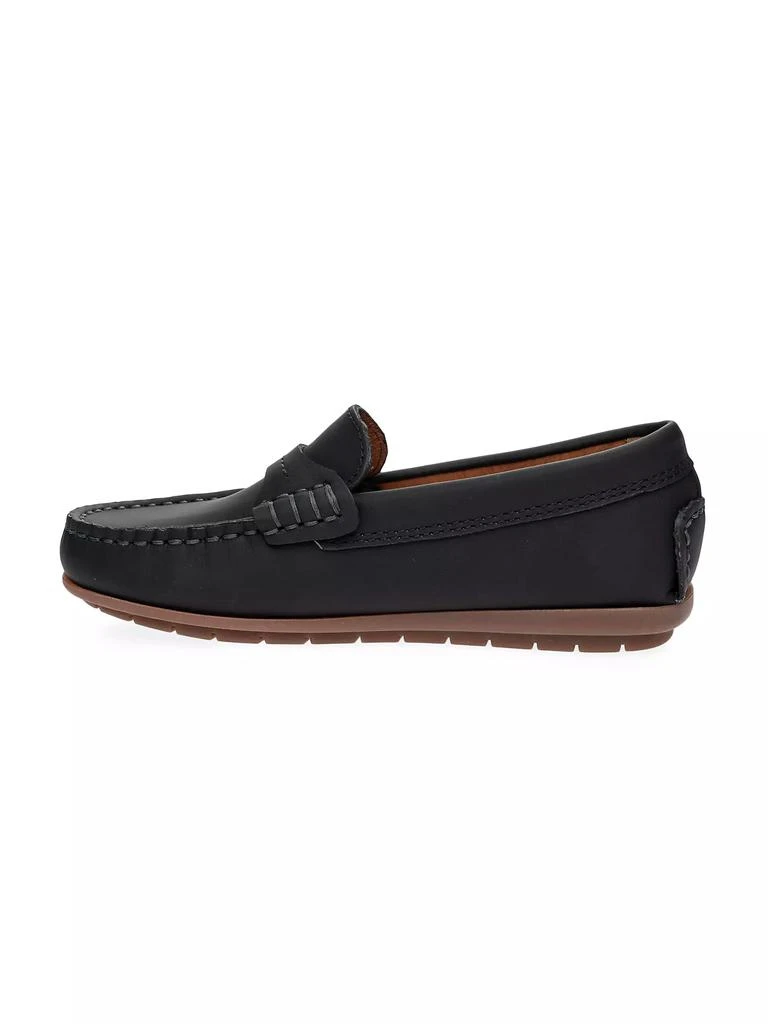 商品Venettini|Little Boy's & Boy's Rocco Leather Moccasins,价格¥393,第3张图片详细描述