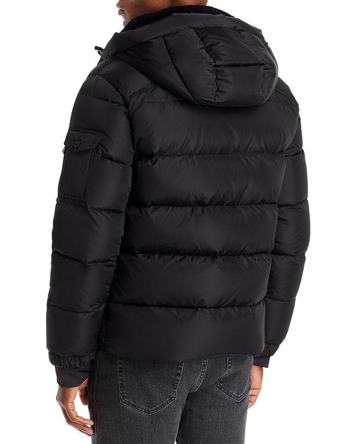 商品SAM.|Frontier Nylon Shearling Trim Hooded Down Jacket,价格¥5066,第5张图片详细描述
