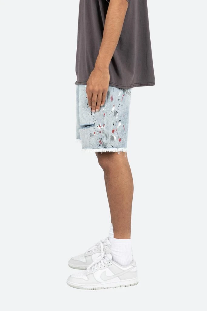 商品MNML|R466 Denim Shorts - Blue,价格¥136,第4张图片详细描述