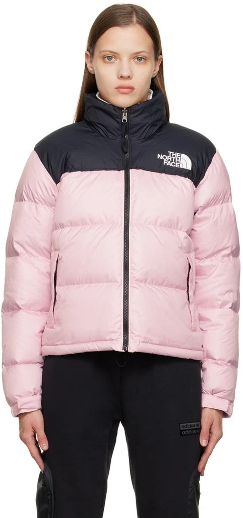 商品[国内直发] The North Face|【实物颜色偏深】北面 Pink Down Jacket,价格¥2478,第1张图片