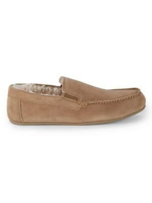 商品Vince|Gomez-B Faux Fur Suede Loafers,价格¥284,第1张图片