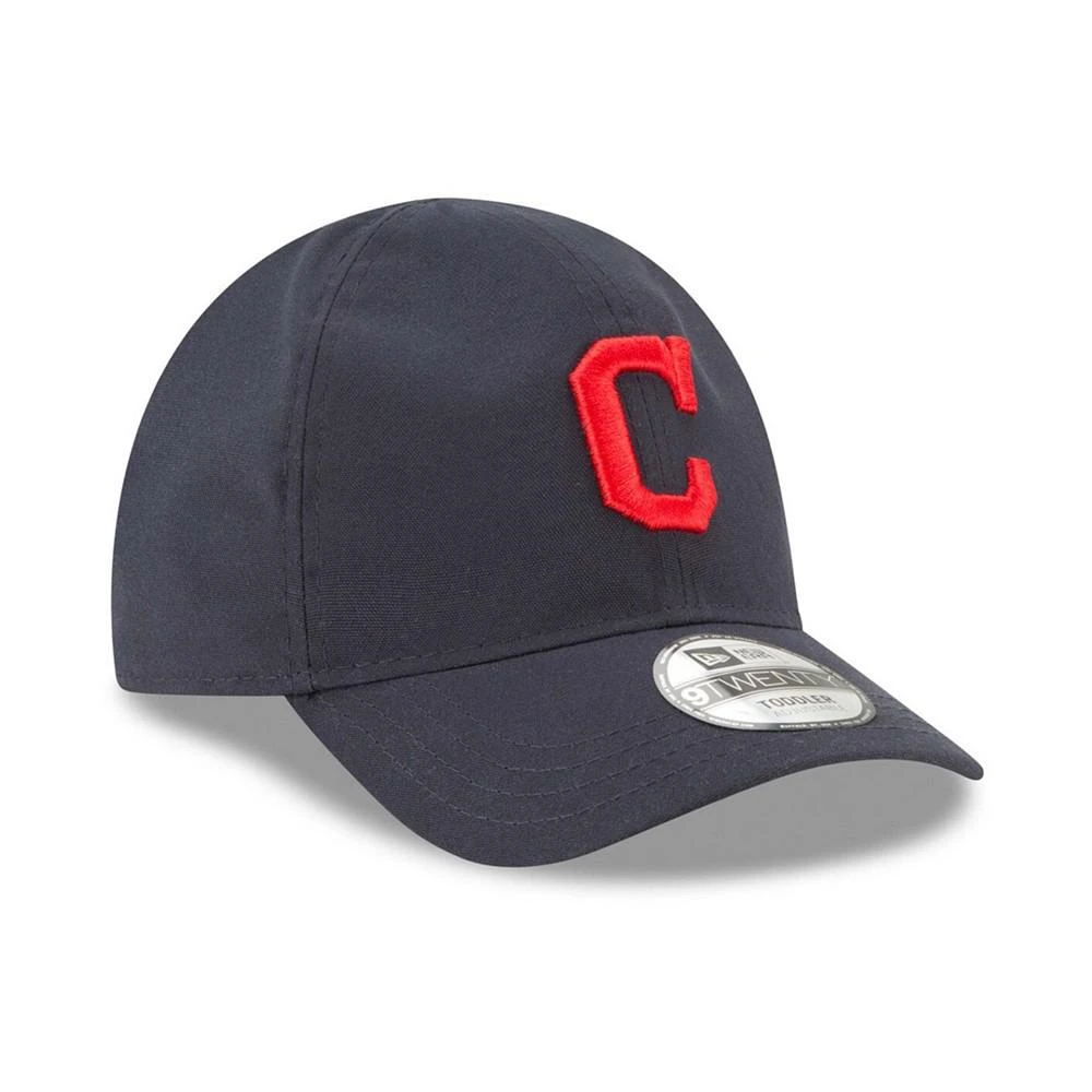 商品New Era|Toddler Navy Cleveland Indians My First 9Twenty Flex Hat,价格¥153,第3张图片详细描述