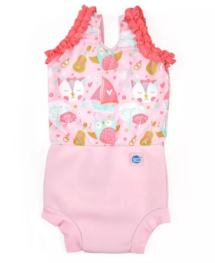 商品Splash About|Baby Girls Happy Nappy Swim Diaper Swimsuit,价格¥203,第1张图片