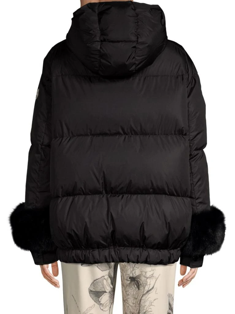商品Moncler|Effraie 狐狸毛羽绒夹克,价格¥7706,第4张图片详细描述
