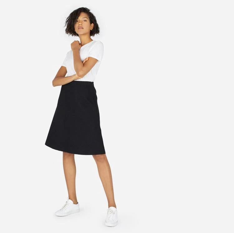商品Everlane|The Premium Wool Flared Skirt,价格¥568,第1张图片