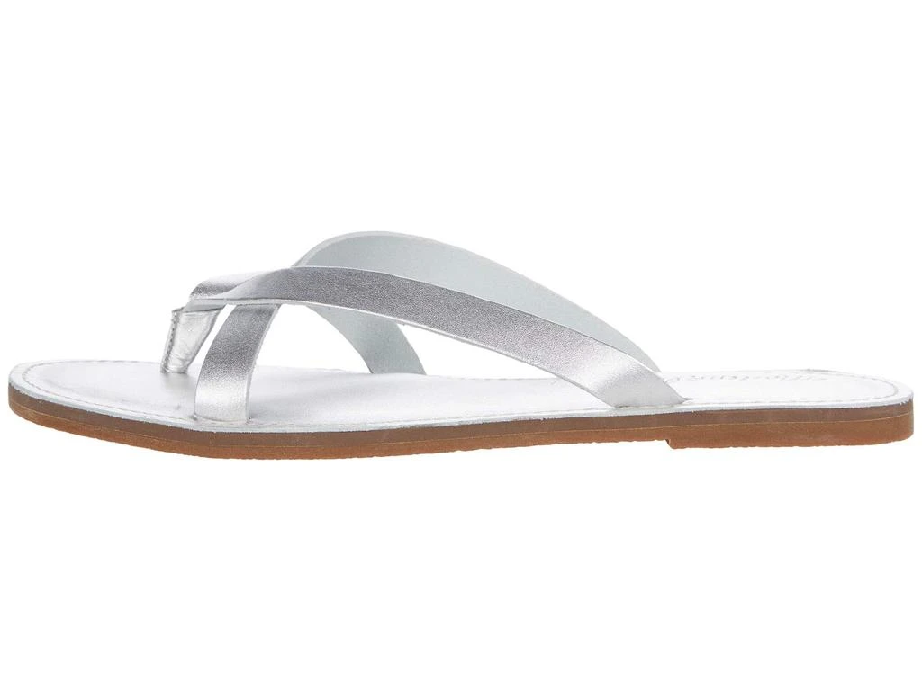 商品Madewell|Boardwalk Thong Sandal in Metallic,价格¥281,第4张图片详细描述