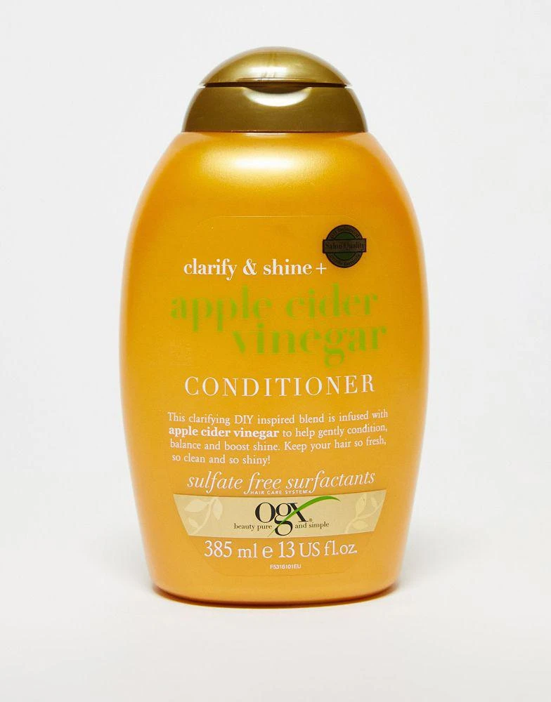 商品OGX|OGX Clarify & Shine+ Apple Cider Vinegar Conditioner 370g,价格¥48,第1张图片