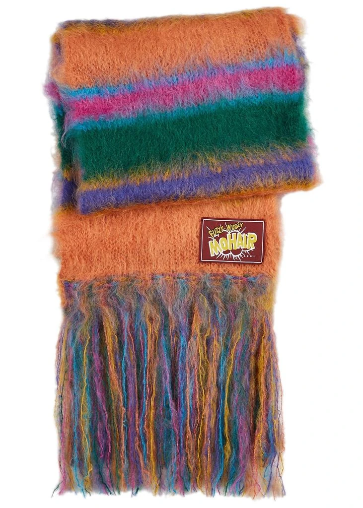商品Marni|Striped mohair-blend scarf,价格¥2054,第1张图片