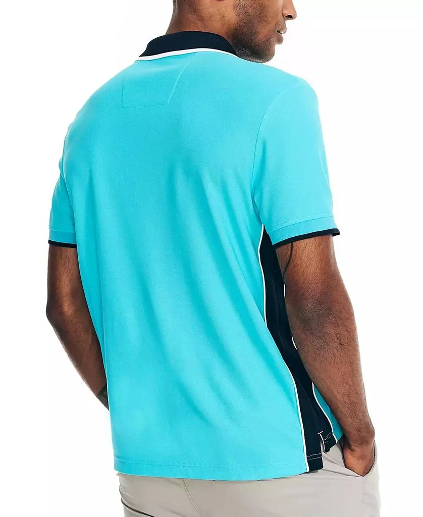 商品Nautica|Men's Navtech Performance Classic-Fit Tipped Polo,价格¥209,第2张图片详细描述