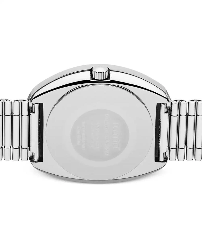 商品Rado|Original Men's Silver-Tone Stainless Steel Bracelet Watch 35mm,价格¥5213,第3张图片详细描述
