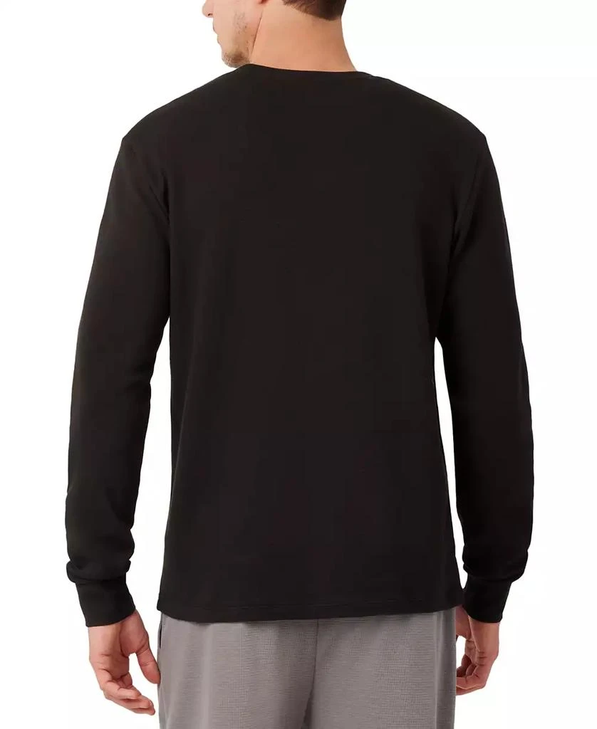 商品Lacoste|Men's Small Croc Thermal Long Sleeve T-Shirt,价格¥243,第4张图片详细描述