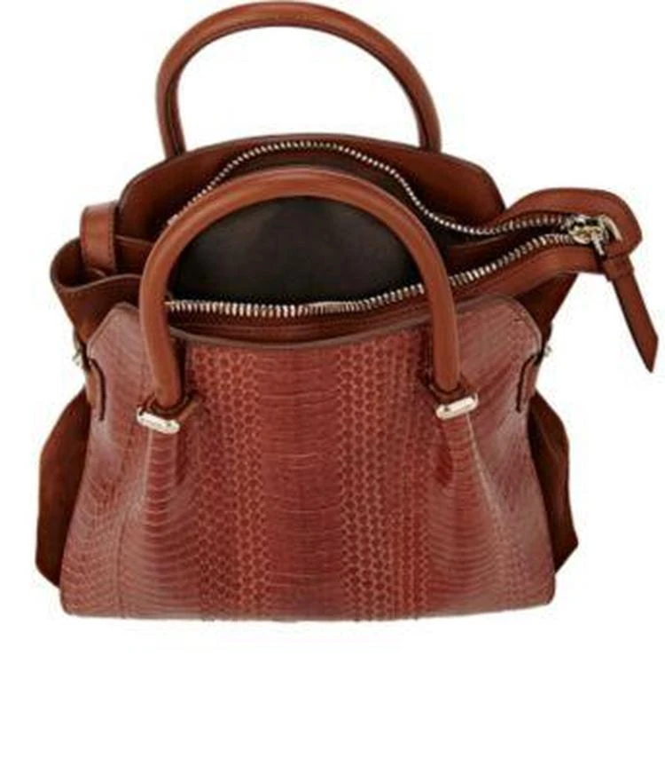 商品Nina Ricci|Marché Snakeskin Small Satchel,价格¥11149,第5张图片详细描述