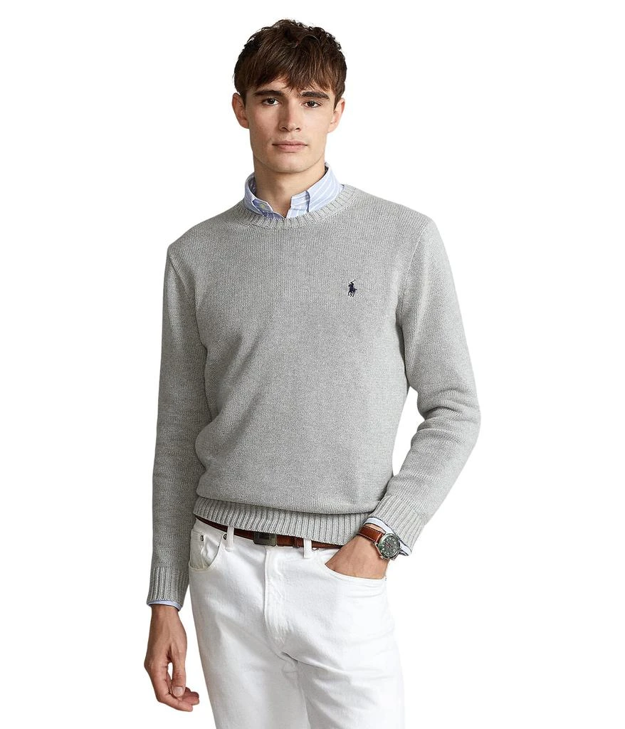 商品Ralph Lauren|Cotton Crew Neck Sweater,价格¥616,第1张图片