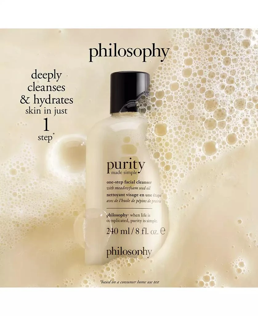 商品philosophy|Purity Made Simple One-Step Facial Cleanser, 22 oz.,价格¥352,第3张图片详细描述