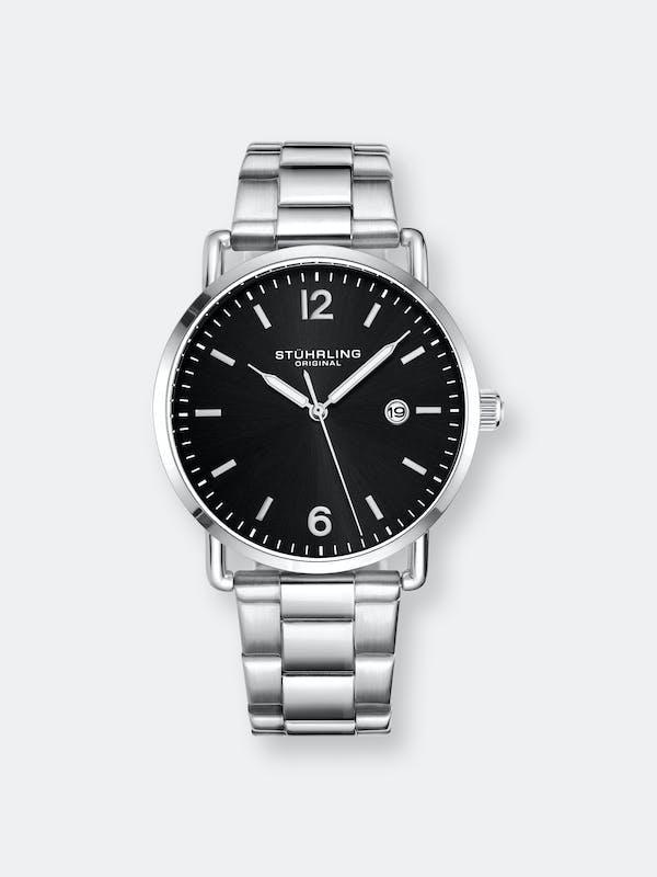 商品Stuhrling Original|Oslo Quartz 38mm Silver (Grey),价格¥480,第1张图片