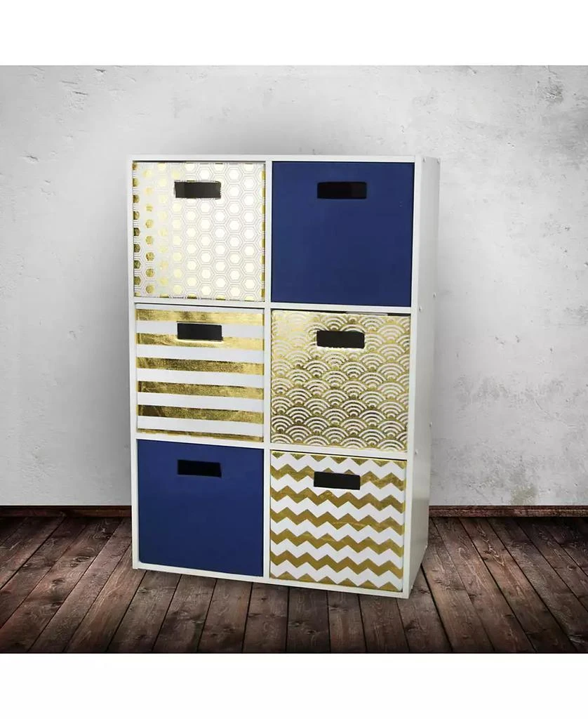 Honeycomb Print Polyester Storage Bin 商品
