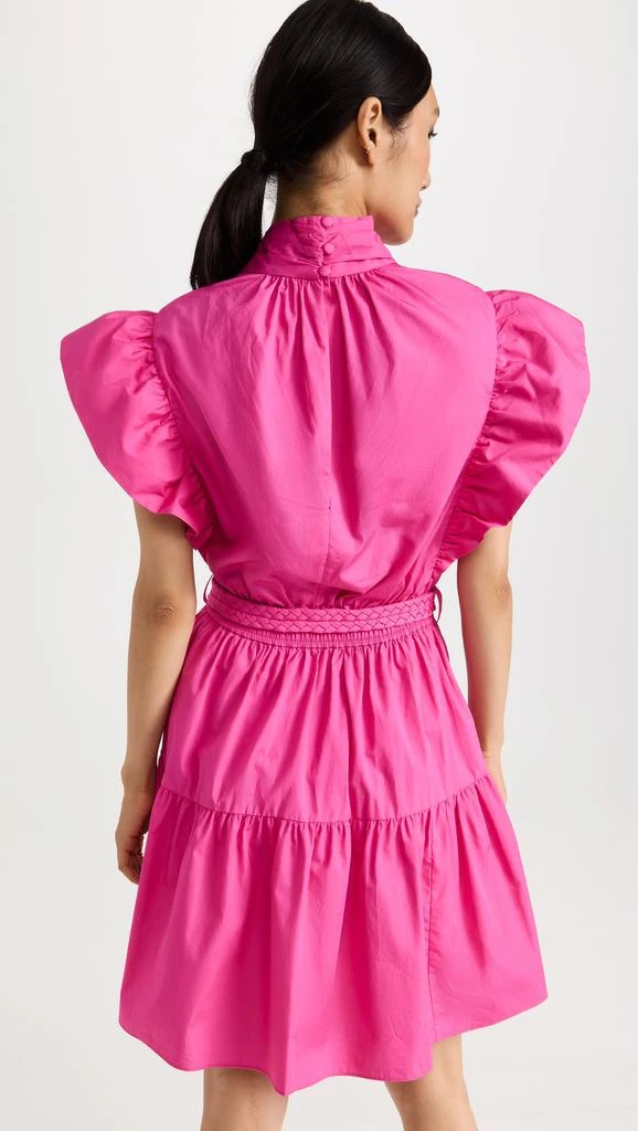商品Derek Lam|Derek Lam 10 Crosby Finn 荷叶边裹身连衣裙,价格¥1017,第3张图片详细描述