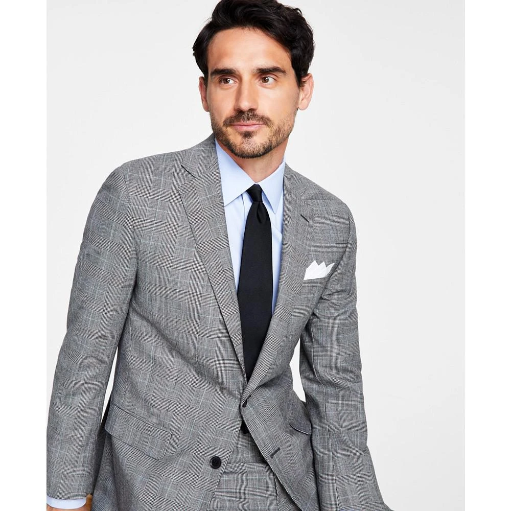 商品Brooks Brothers|Men's Classic-Fit Plaid Wool-Blend Stretch Suit Jacket,价格¥2023,第3张图片详细描述