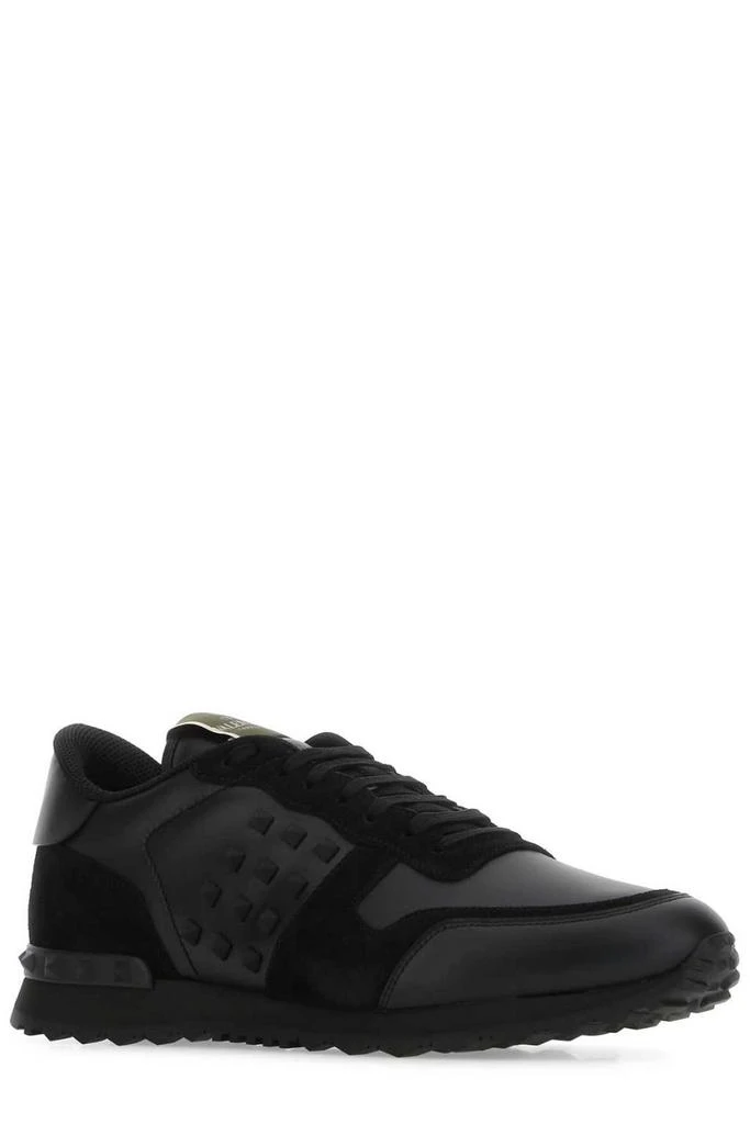 商品Valentino|Valentino Garavani Rockstud Lace-Up Sneakers,价格¥3419,第2张图片详细描述