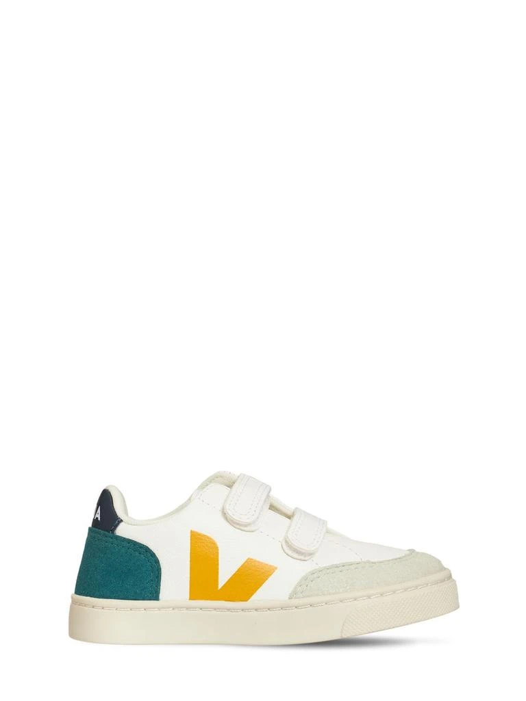 商品Veja|V-12 Chrome-free Leather Strap Sneakers,价格¥593,第1张图片