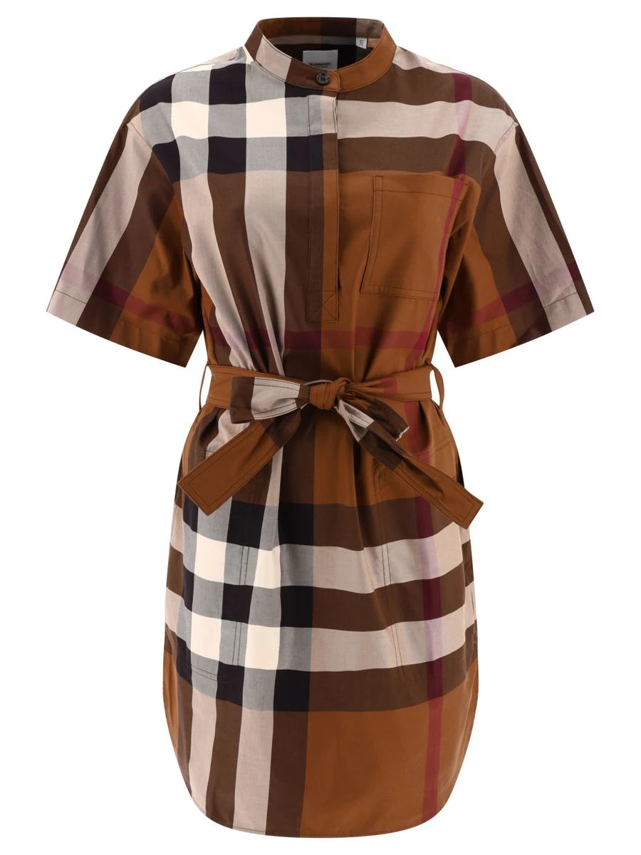 商品Burberry|Burberry 女士连衣裙 8071109-0 棕色,价格¥3810,第1张图片
