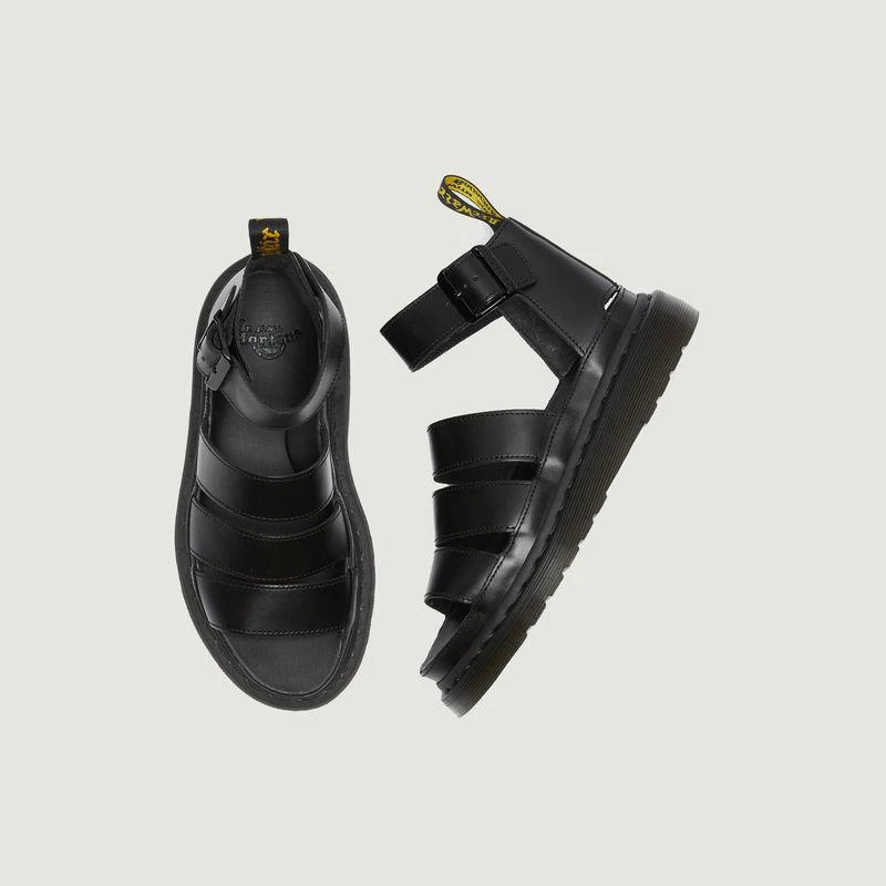 商品Dr. Martens|Clarissa II leather sandals Black DR. MARTENS,价格¥1323,第3张图片详细描述