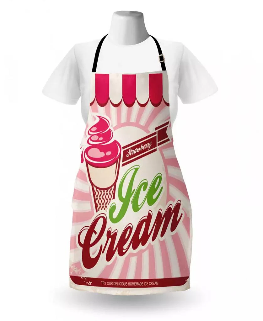 商品Ambesonne|Ice Cream Apron,价格¥202,第2张图片详细描述