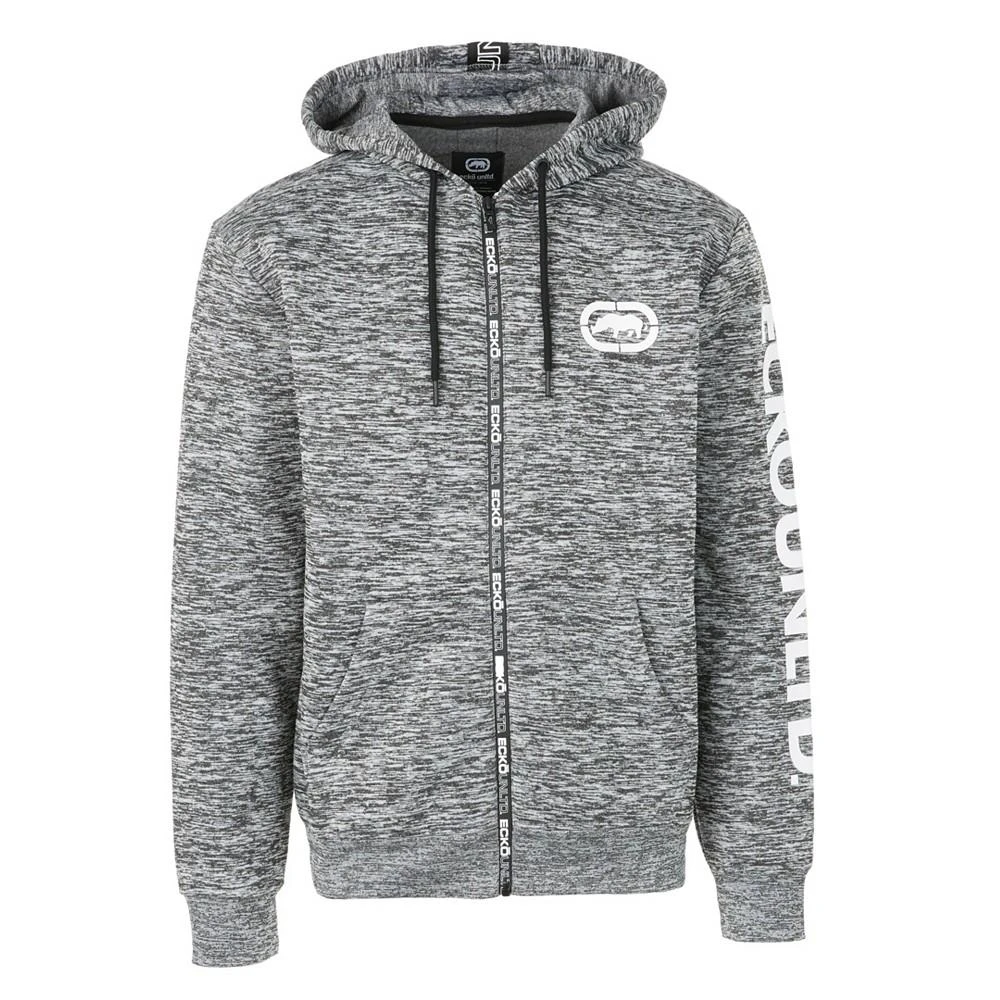 商品Ecko Unltd|Men's Printed Tape Zipper Full Zip Hooodie,价格¥436,第1张图片