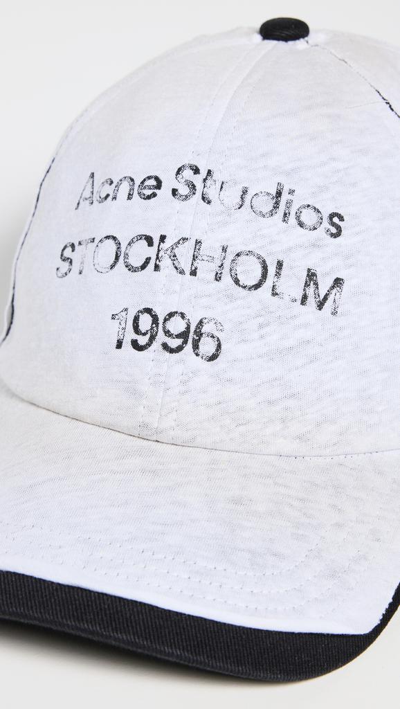 Acne Studios LOGO STAMP CAP 最終値下げ Acne Studios LOGO STAMP CAP 最終値下げ レディース
