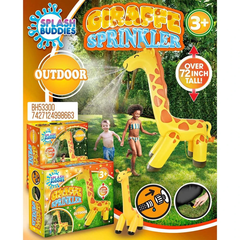 商品Splash Buddies|Giraffe inflatable Sprinkler,价格¥224,第4张图片详细描述