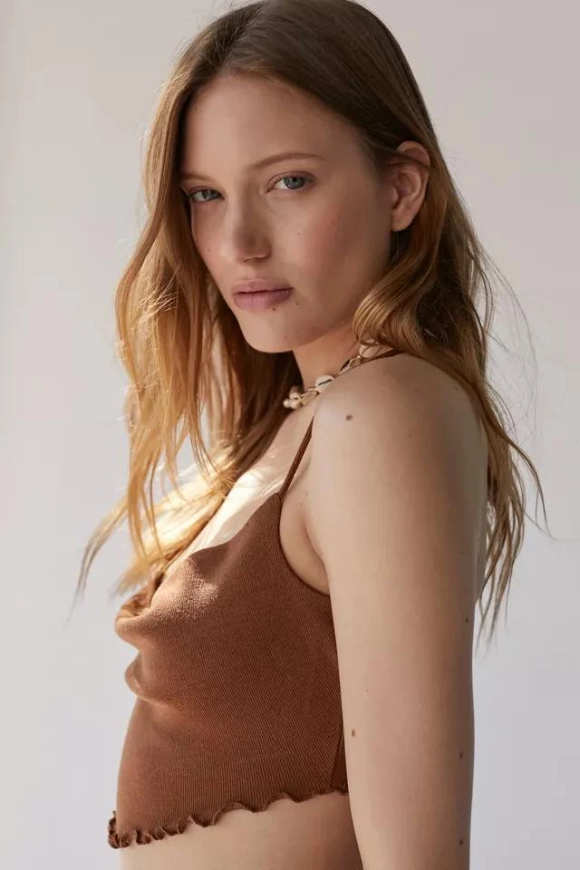 商品Urban Outfitters|UO Heirloom Hanky Hem Cami,价格¥38,第1张图片