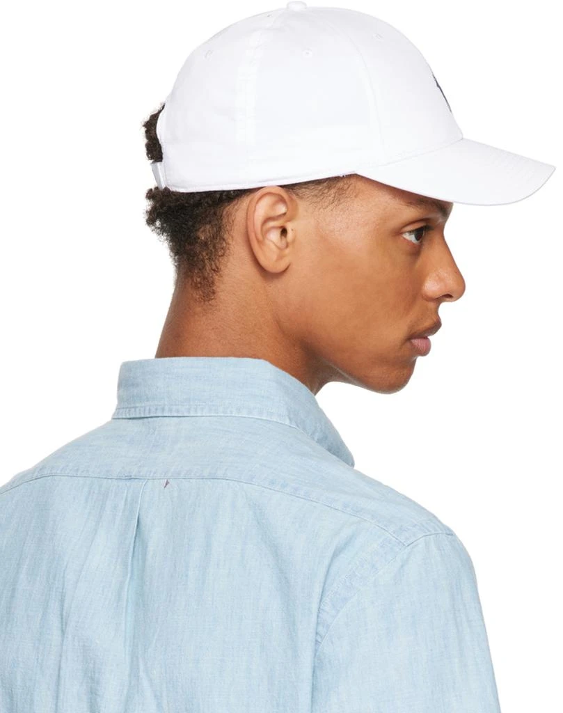 商品Ralph Lauren|White Cotton Cap,价格¥302,第3张图片详细描述