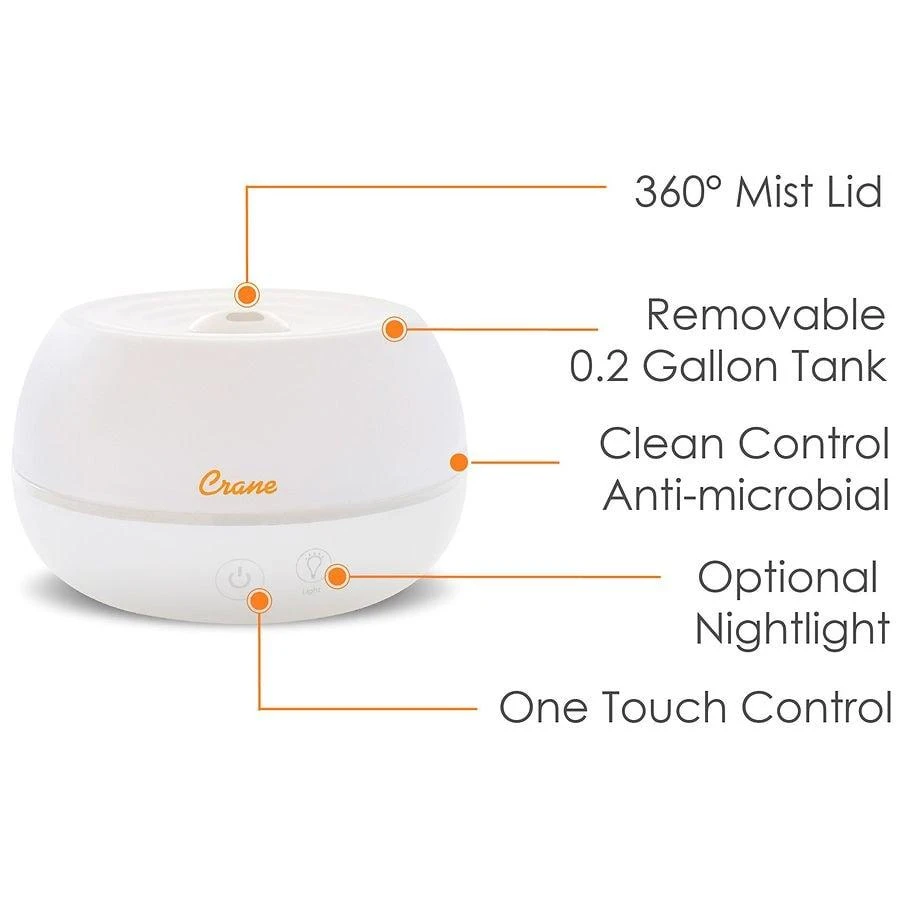 商品Crane USA|Personal Humidifier 0.2 Gallons,价格¥336,第4张图片详细描述