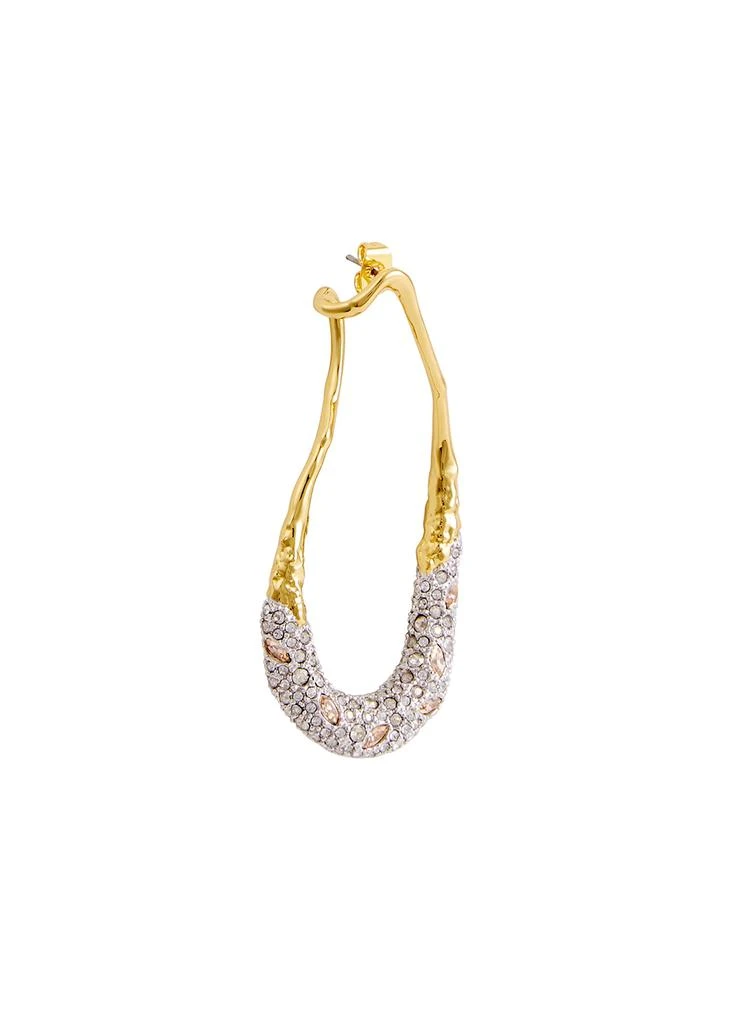 商品Alexis Bittar|Solanales embellished 14kt gold-plated drop earrings,价格¥2883,第3张图片详细描述