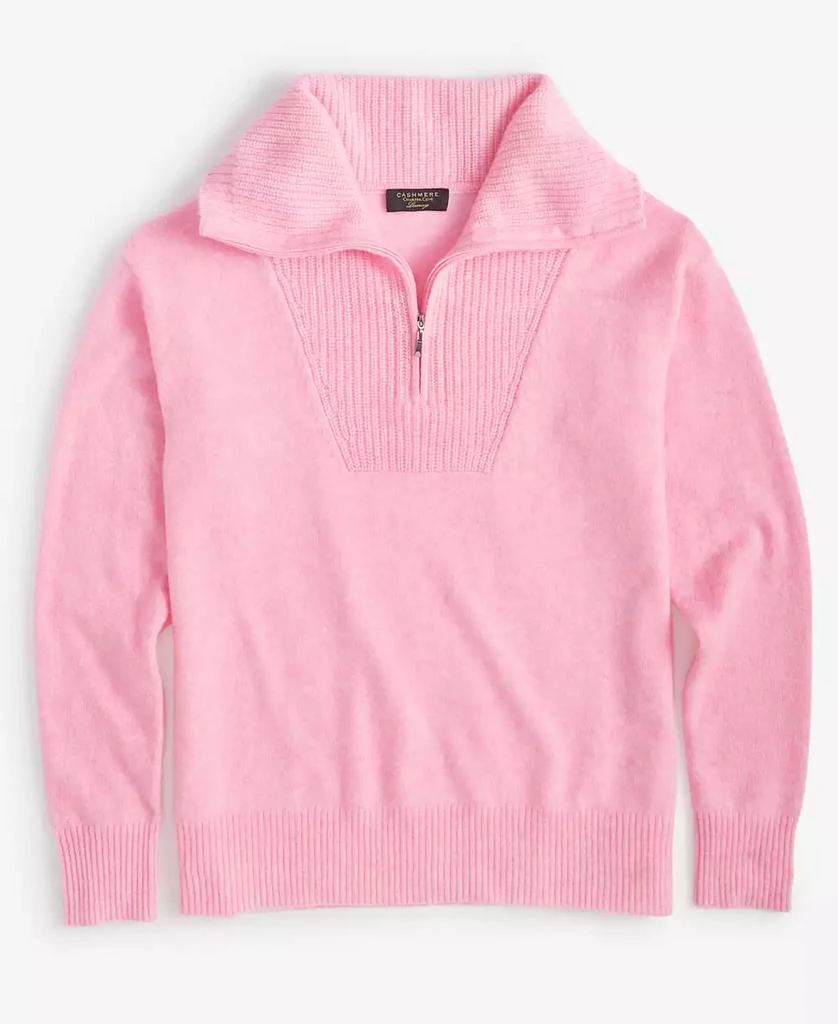 商品Charter Club|100% Cashmere Women's Quarter-Zip Sweater, Created for Macy's,价格¥302,第3张图片详细描述