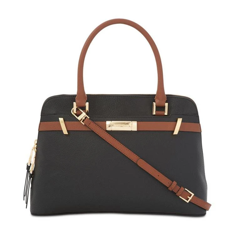 商品Calvin Klein|Brooke Large Dome Satchel,价格¥1021,第2张图片详细描述