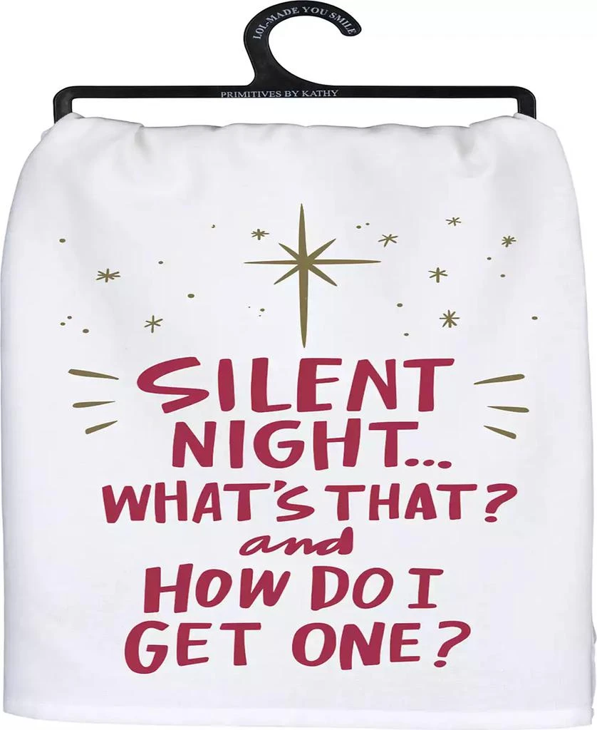 商品Primitives by Kathy|Silent Night Kitchen Towel,价格¥64,第1张图片