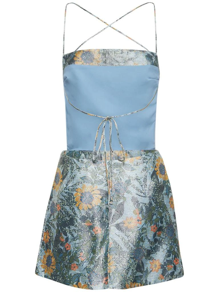 商品Bec & Bridge|Nina Apron Stretch Viscose Mini Dress,价格¥1426,第2张图片详细描述
