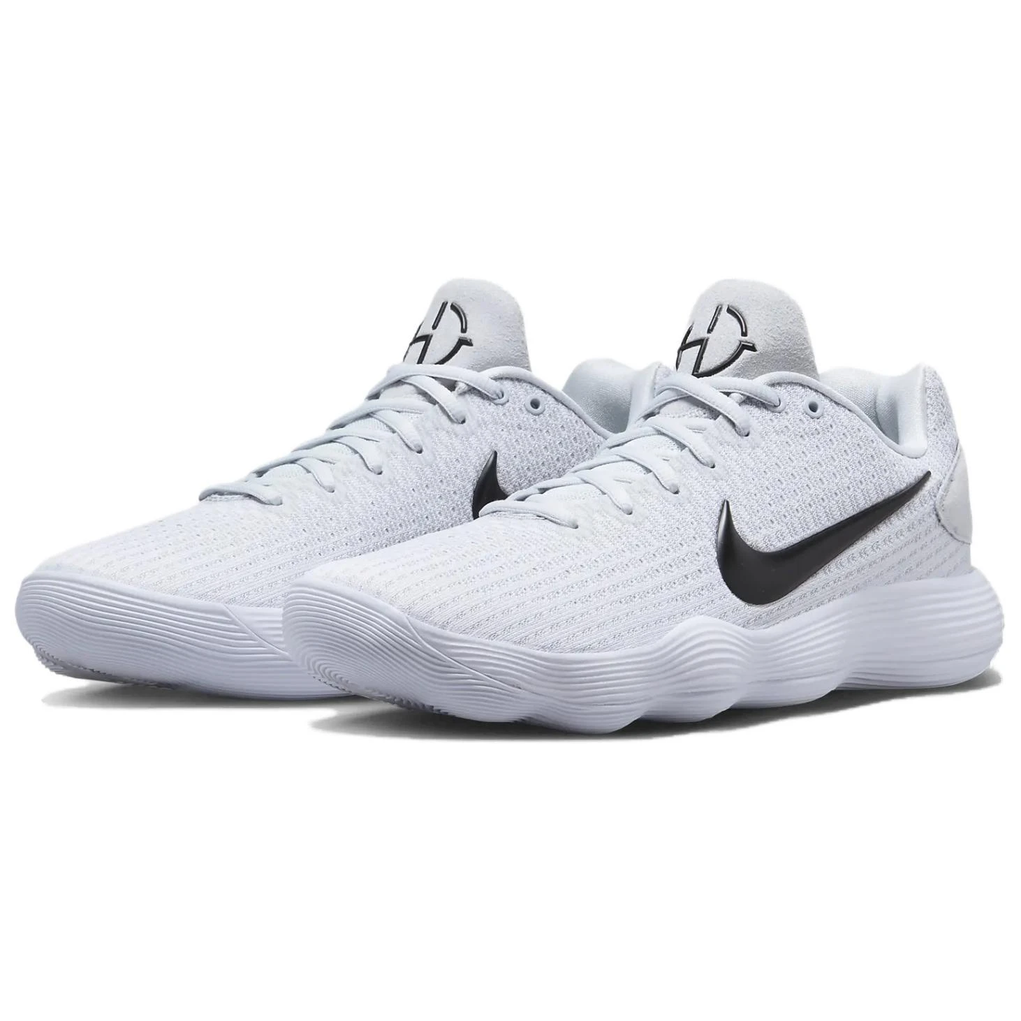 商品[国内直发] NIKE|Hyperdunk 2017 Low 时尚百搭 低帮 篮球鞋 男款 白灰黑色,价格¥965,第4张图片详细描述
