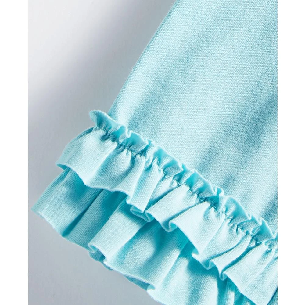 商品First Impressions|Baby Girls Ruffled Hem Leggings, Created for Macy's,价格¥37,第2张图片详细描述