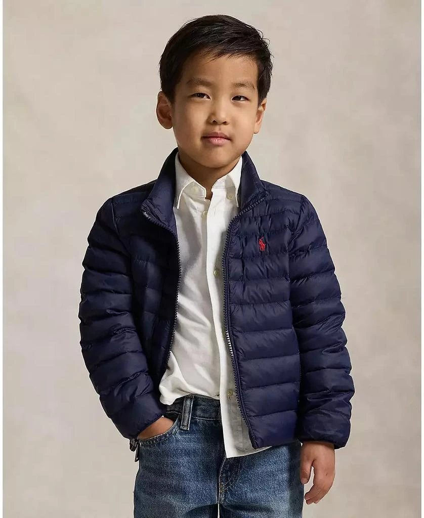商品Ralph Lauren|Toddler and Little Boys P-Layer 2 Packable Quilted Jacket,价格¥695,第1张图片