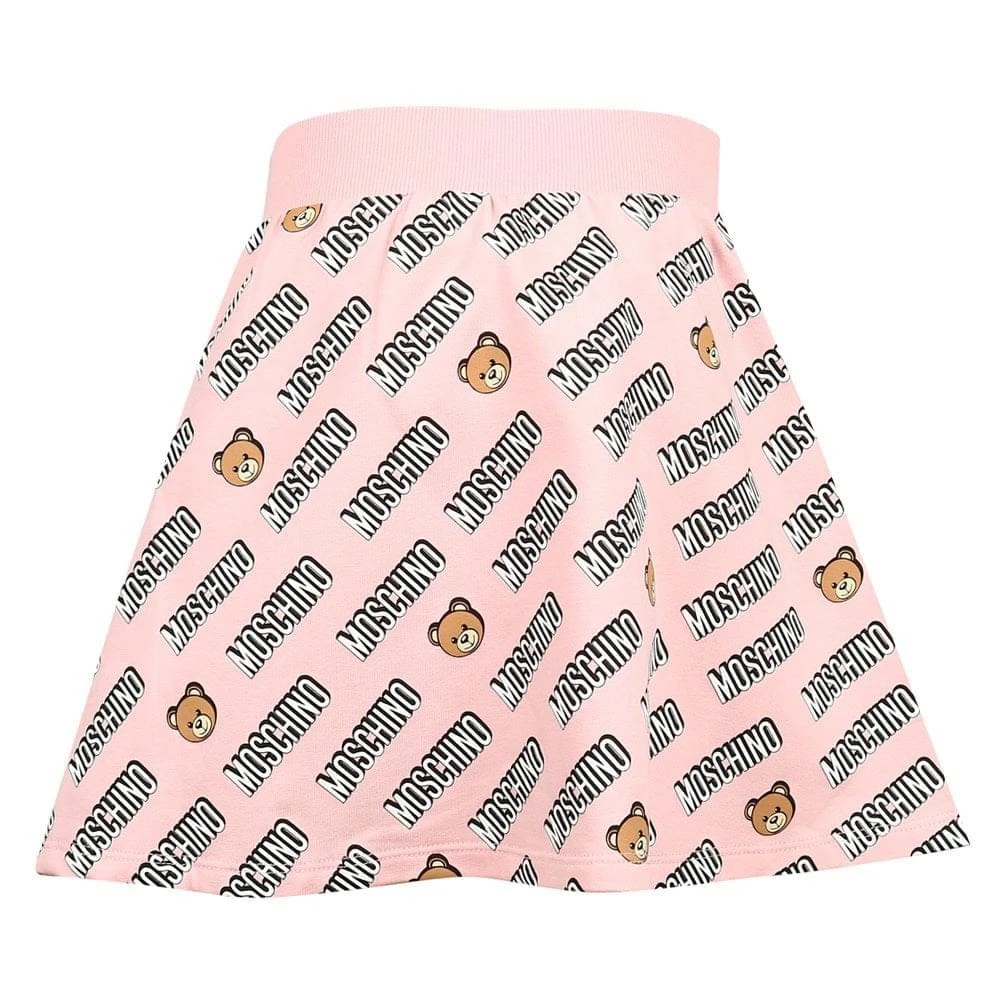 商品Moschino|Repeat Logo Skirt Pink,价格¥339,第3张图片详细描述