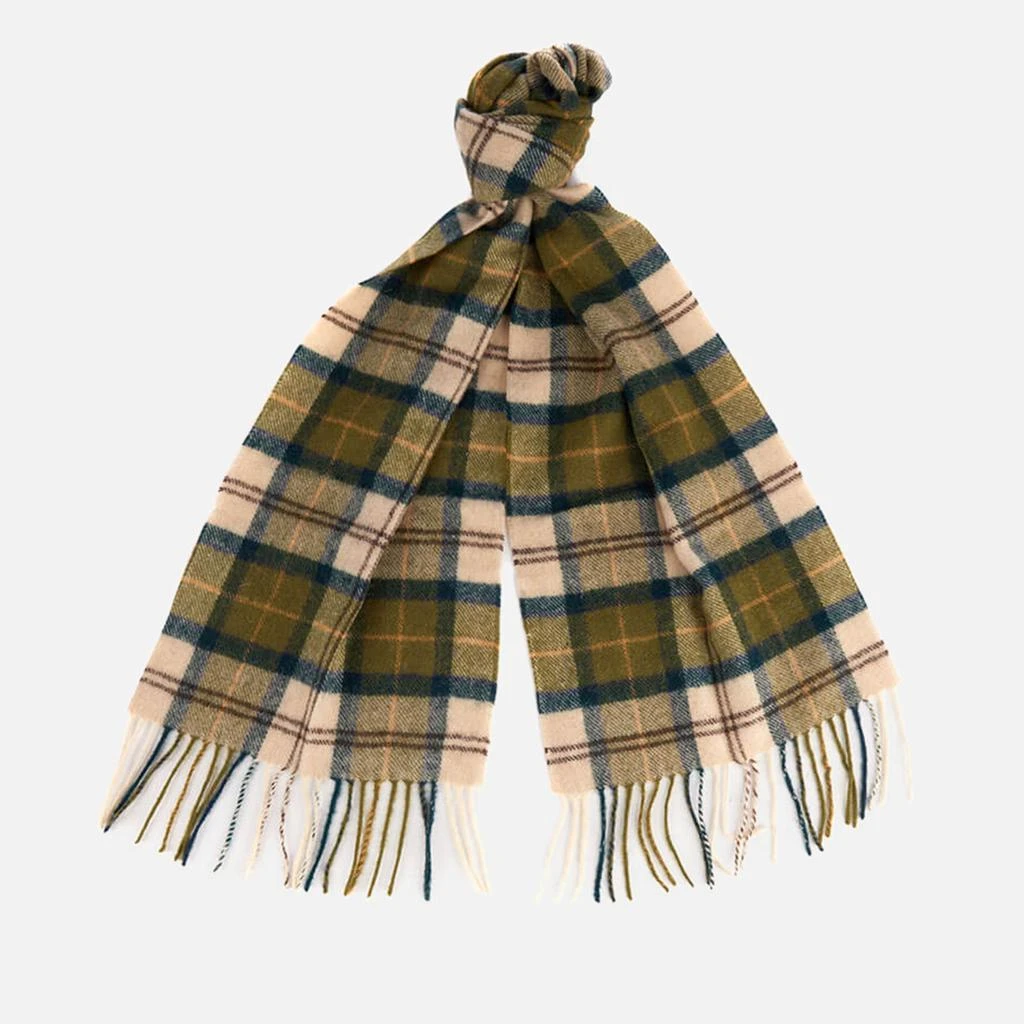 商品Barbour|Barbour Men's Tartan Lambswool Scarf - Ancient,价格¥265,第1张图片