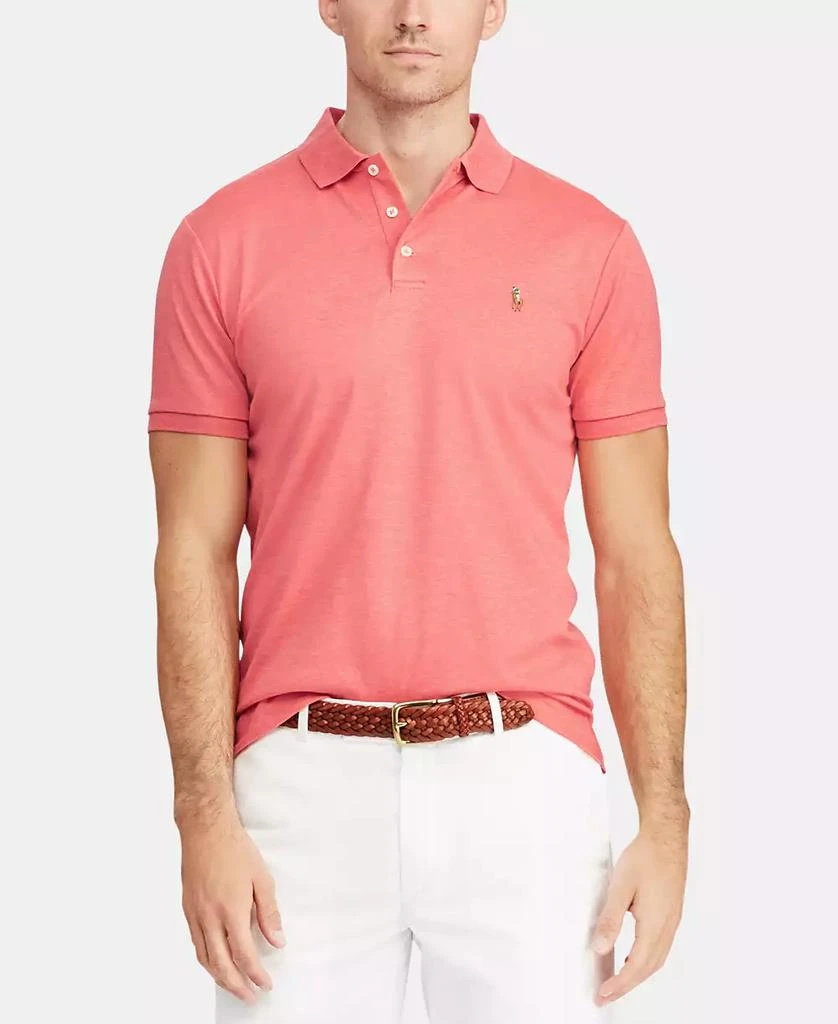 商品Ralph Lauren|Men’s Slim-Fit Soft Cotton Polo Shirt,价格¥861,第1张图片