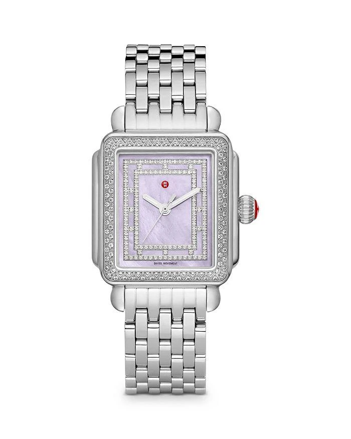 商品Michele|Limited Edition Deco Madison Stainless Steel Diamond Watch, 33mm,价格¥26154,第1张图片