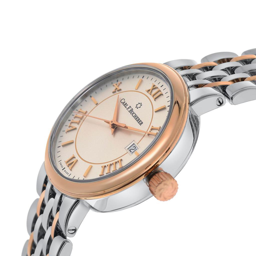 商品Carl F. Bucherer| 18K玫瑰不锈钢金男士机械手表 00.10314.07.15.21,价格¥15815,第4张图片详细描述