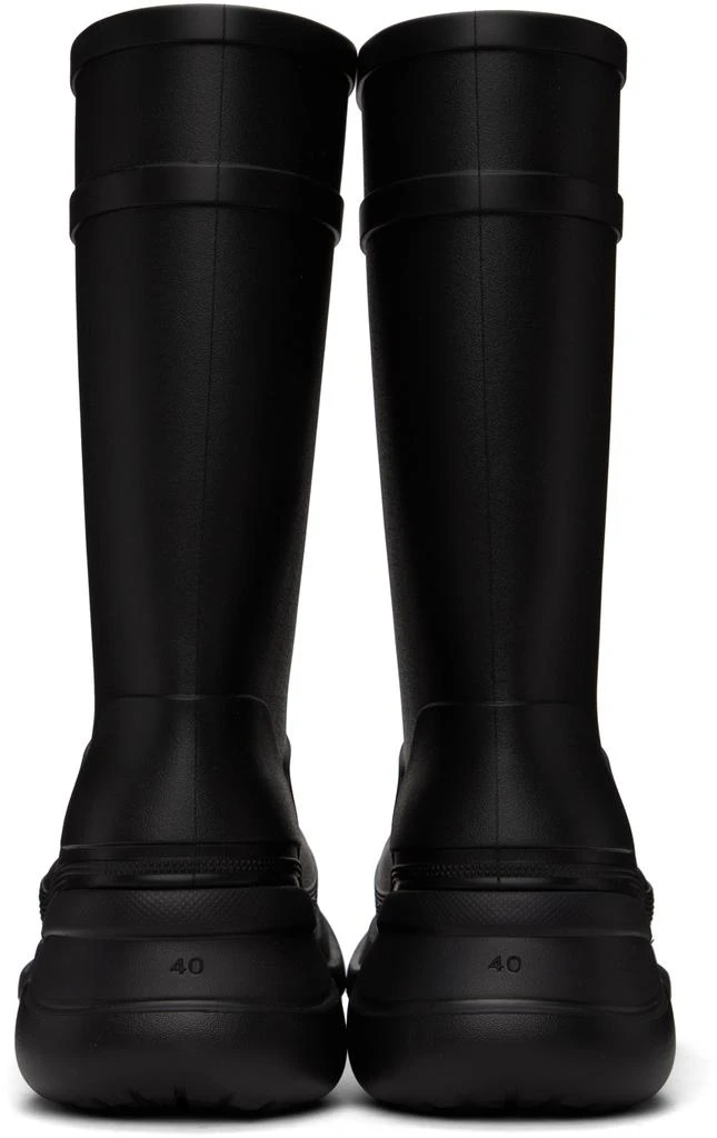 商品Balenciaga|Black Crocs Edition Boots,价格¥4963,第2张图片详细描述