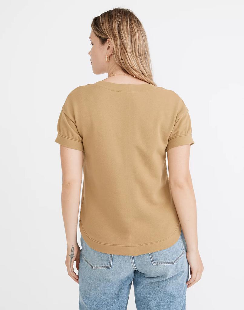 商品Madewell|(Re)sourced French Terry Sweatshirt Tee,价格¥215,第5张图片详细描述