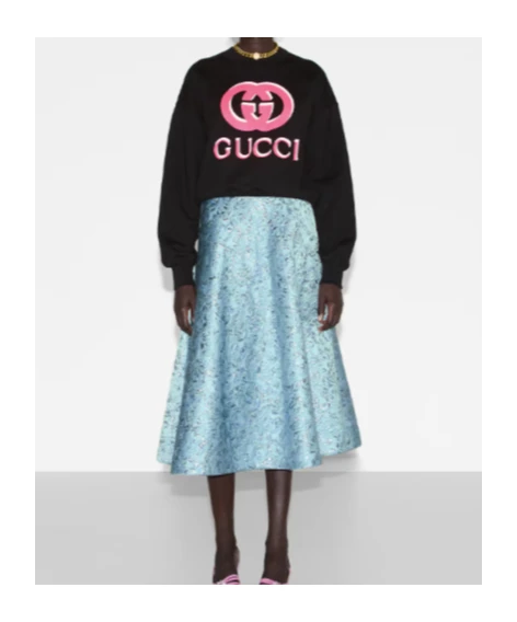 Gucci 女士针织毛衣 789582XJGSV1082 黑色 商品